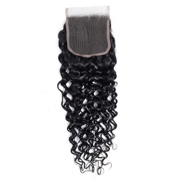 3 Bundles With 4x4 Water Wave Closure