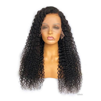 HD - Human Hair 13x4 Lace Front Kinky Curly Wig