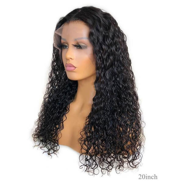 Human Hair 13x6 Lace Front Deep Curly Wig