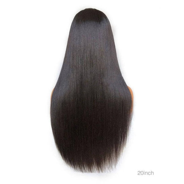 Human Hair 4x4 Lace Closure Straight Wig