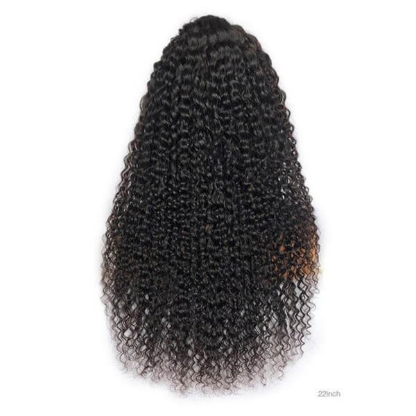 HD - Human Hair 13x6 Lace Front Kinky Curly Wig