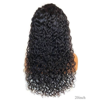 Human Hair 4x4 Lace Closure Deep Curly Wig