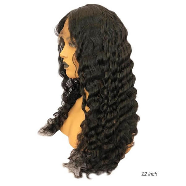 HD - Human Hair 13x6 Lace Front Deep Wave Wig