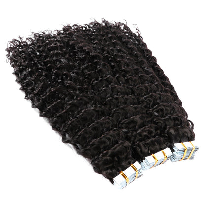 Deep Curly Tape In Hair Extensions